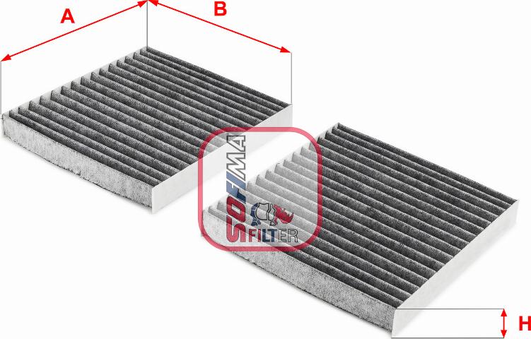 Sofima S 4241 CA - Filtrs, Salona telpas gaiss ps1.lv