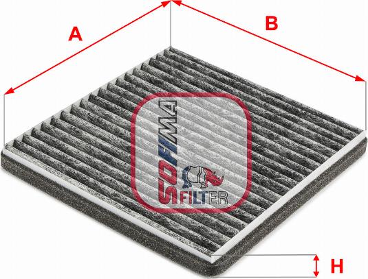 Sofima S 4253 CA - Filtrs, Salona telpas gaiss ps1.lv