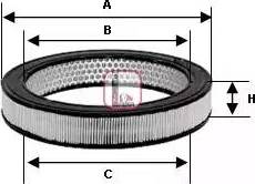 Sofima S 7873 A - Gaisa filtrs ps1.lv