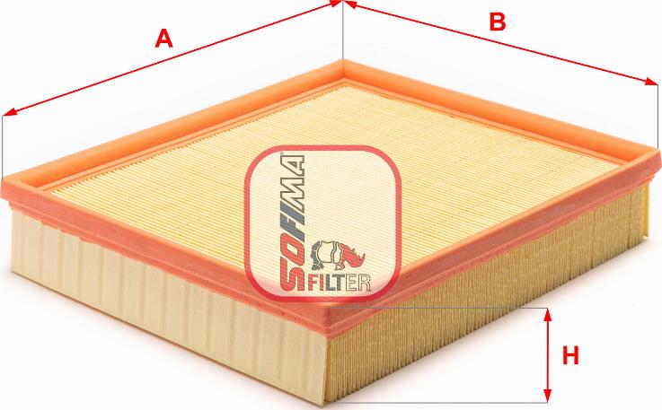 Sofima S 8560 A - Gaisa filtrs ps1.lv