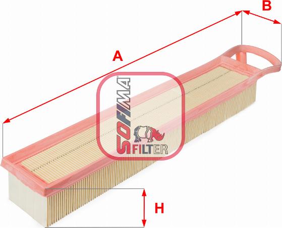 Sofima S 3345 A - Gaisa filtrs ps1.lv
