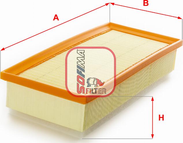 Sofima S 3322 A - Gaisa filtrs ps1.lv