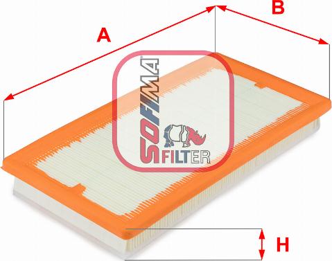 Sofima S 3376 A - Gaisa filtrs ps1.lv