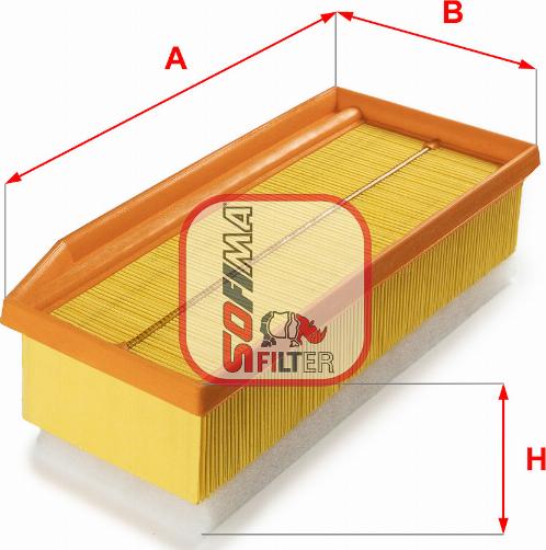 Sofima S 3A16 A - Gaisa filtrs ps1.lv