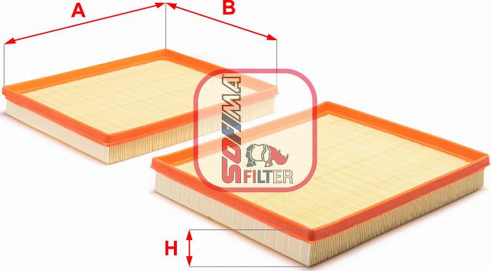 Sofima S 3B25 A - Gaisa filtrs ps1.lv