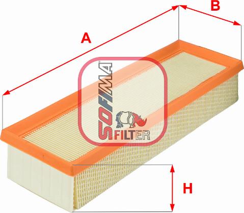 Sofima S 7702 A - Gaisa filtrs ps1.lv