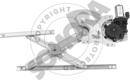 Somora 130758 - Stikla pacelšanas mehānisms ps1.lv