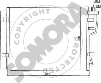 Somora 138060A - Kondensators, Gaisa kond. sistēma ps1.lv