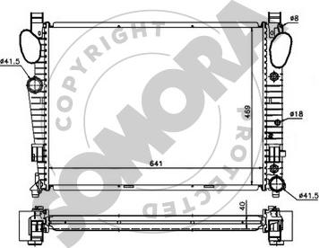 Somora 174240A - Radiators, Motora dzesēšanas sistēma ps1.lv