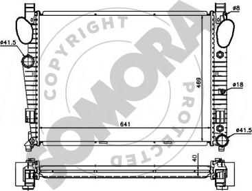 Somora 174240B - Radiators, Motora dzesēšanas sistēma ps1.lv