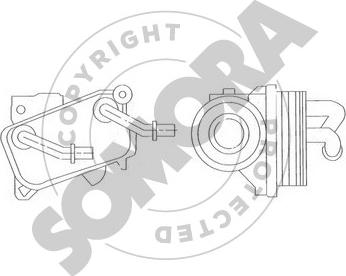 Somora 171365 - Eļļas radiators, Motoreļļa ps1.lv