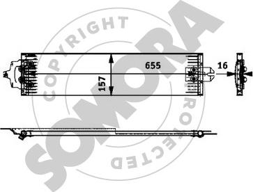 Somora 358566 - Eļļas radiators, Automātiskā pārnesumkārba ps1.lv