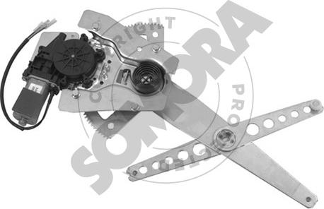 Somora 310158 - Stikla pacelšanas mehānisms ps1.lv