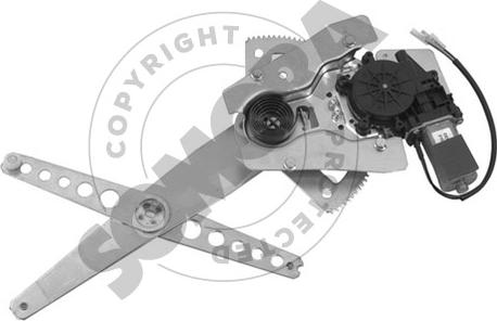 Somora 310157 - Stikla pacelšanas mehānisms ps1.lv