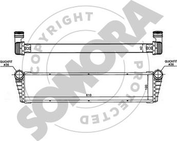 Somora 231140 - Radiators, Motora dzesēšanas sistēma ps1.lv