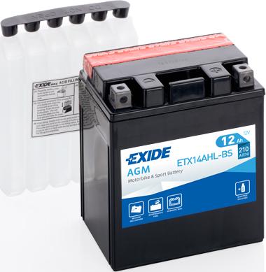 Sonnak ETX14AHL-BS - Startera akumulatoru baterija ps1.lv