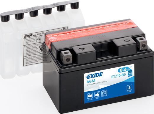 Sonnak ETZ10-BS - Startera akumulatoru baterija ps1.lv
