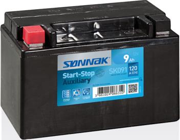 Sonnak SK091 - Startera akumulatoru baterija ps1.lv