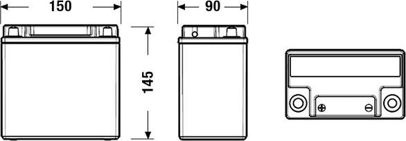 Sonnak SK131 - Startera akumulatoru baterija ps1.lv