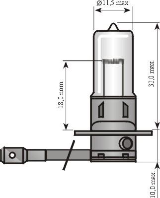 Spahn Glühlampen 53174 - Kvēlspuldze, Darba gaismas lukturis ps1.lv