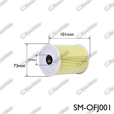 SpeedMate SM-OFJ001 - Eļļas filtrs ps1.lv