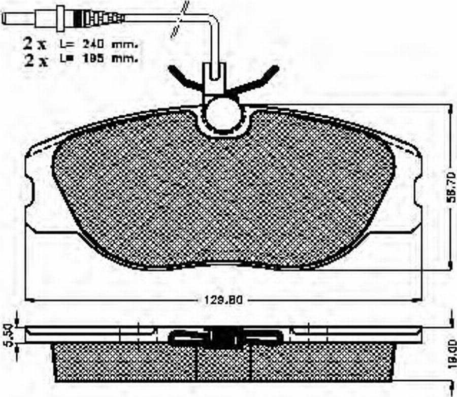 Spidan 32149 - Bremžu uzliku kompl., Disku bremzes ps1.lv