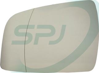 SPJ L-1161 - Spoguļstikls, Ārējais atpakaļskata spogulis ps1.lv