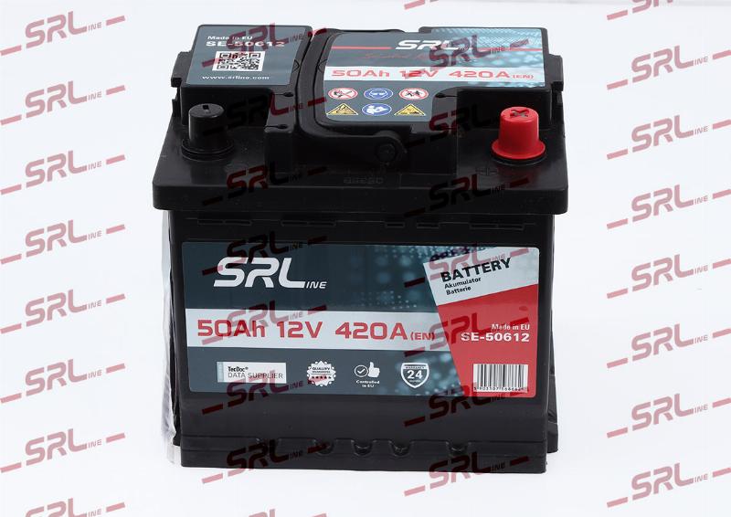 SRLine SE-50612 - Startera akumulatoru baterija ps1.lv