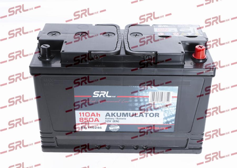 SRLine SE-110246 - Startera akumulatoru baterija ps1.lv