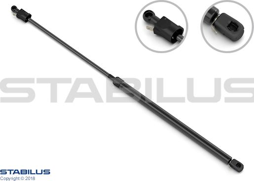 STABILUS 942863 - Gāzes atspere, Bagāžas / Kravas nodalījuma vāks ps1.lv