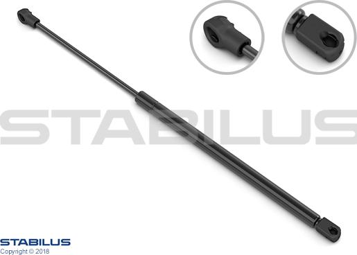 STABILUS 934994 - Gāzes atspere, Aizmugurējais stikls ps1.lv