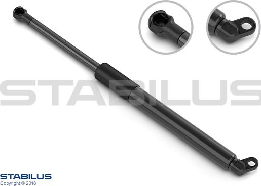 STABILUS 9283HM - Gāzes atspere, Bagāžas / Kravas nodalījuma vāks ps1.lv