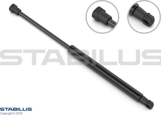 STABILUS 450788 - Gāzes atspere, Bagāžas / Kravas nodalījuma vāks ps1.lv