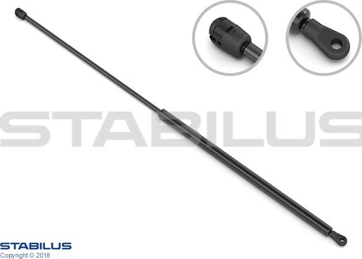 STABILUS 4081FD - Gāzes atspere, Motora pārsegs ps1.lv