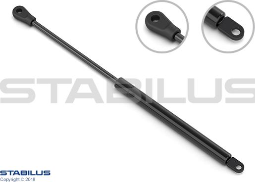 STABILUS 8558BQ - Gāzes atspere, Bagāžas / Kravas nodalījuma vāks ps1.lv