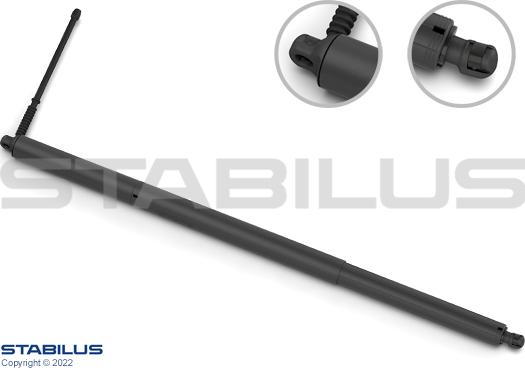 STABILUS 065041 - Elektromotors, Bagāžas nod. vāks ps1.lv