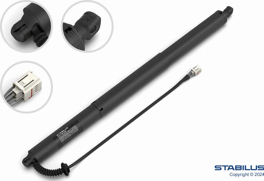 STABILUS 068890 - Elektromotors, Bagāžas nod. vāks ps1.lv