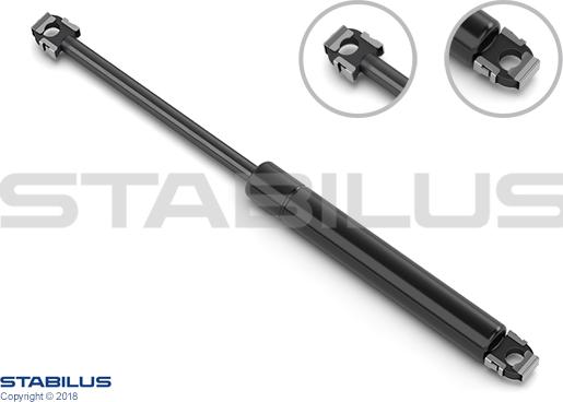 STABILUS 633832 - Gāzes atspere, Bagāžas / Kravas nodalījuma vāks ps1.lv