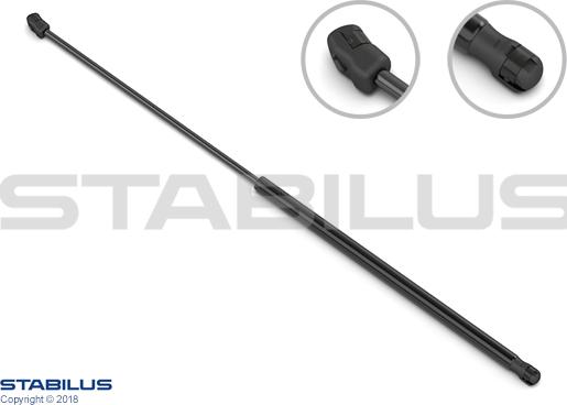 STABILUS 017468 - Gāzes atspere, Bagāžas / Kravas nodalījuma vāks ps1.lv