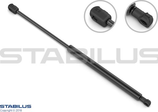 STABILUS 848581 - Gāzes atspere, Bagāžas / Kravas nodalījuma vāks ps1.lv