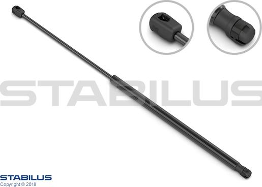 STABILUS 3587SC - Gāzes atspere, Bagāžas / Kravas nodalījuma vāks ps1.lv