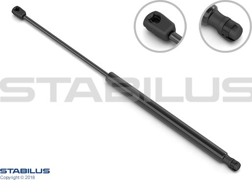 STABILUS 6914LI - Gāzes atspere, Bagāžas / Kravas nodalījuma vāks ps1.lv