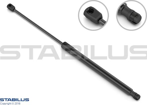 STABILUS 235446 - Gāzes atspere, Bagāžas / Kravas nodalījuma vāks ps1.lv