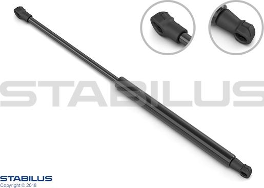 STABILUS 852518 - Gāzes atspere, Bagāžas / Kravas nodalījuma vāks ps1.lv