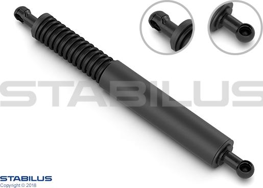 STABILUS 2833ZL - Gāzes atspere, Bagāžas / Kravas nodalījuma vāks ps1.lv