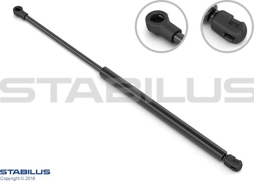 STABILUS 015489 - Gāzes atspere, Bagāžas / Kravas nodalījuma vāks ps1.lv