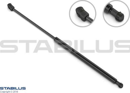 STABILUS 712224 - Gāzes atspere, Motora pārsegs ps1.lv