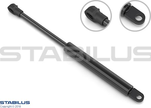 STABILUS 9378KB - Gāzes atspere, Bagāžas / Kravas nodalījuma vāks ps1.lv