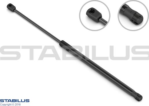 STABILUS 993536 - Gāzes atspere, Bagāžas / Kravas nodalījuma vāks ps1.lv