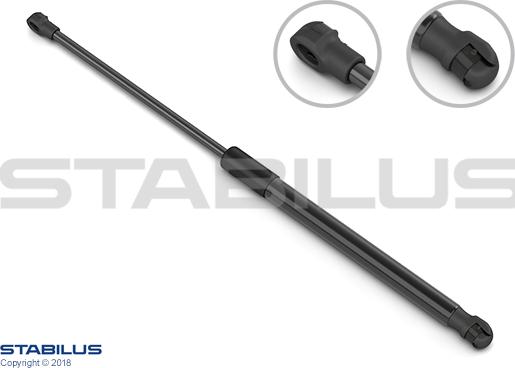 STABILUS 023926 - Gāzes atspere, Bagāžas / Kravas nodalījuma vāks ps1.lv